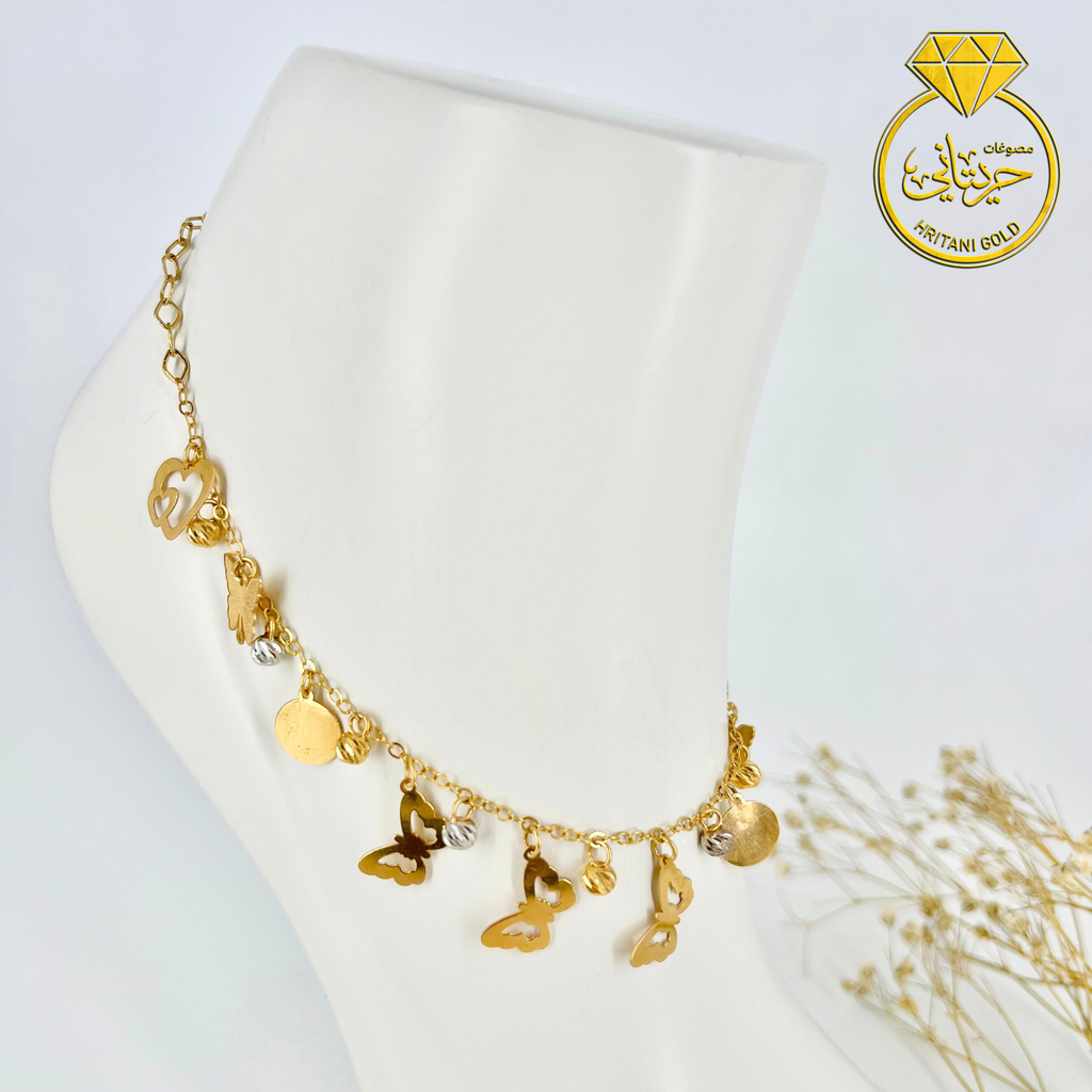 010 Gold anklet