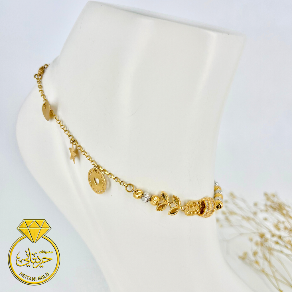 011 Gold anklet